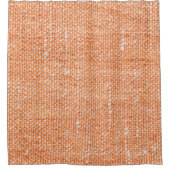 Braune Leinwand für Hintergrund, Leinenstruktur Duschvorhang (Vorderseite)