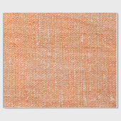 Braune Leinwand für Hintergrund, Leinenstruktur  Geschenkpapier (Flach)