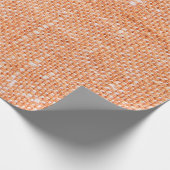 Braune Leinwand für Hintergrund, Leinenstruktur  Geschenkpapier (Ecke)