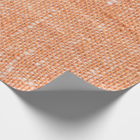 Braune Leinwand für Hintergrund, Leinenstruktur  Geschenkpapier (Ecke)