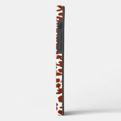 Braune Leopard Printhaut Case-Mate iPhone Hülle (Rückseite / Links)