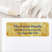 Braune Liegeadresse: Rückgabenetikett (Insitu)