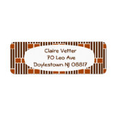 Braune Linien und Boxen (Vorne)