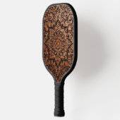 Braune Mandala-Pickleball-Schläger Pickleball Schläger (Links)