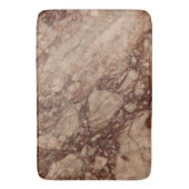 Braune Marmorfläche Badematte (Vorderseite Vertikal)