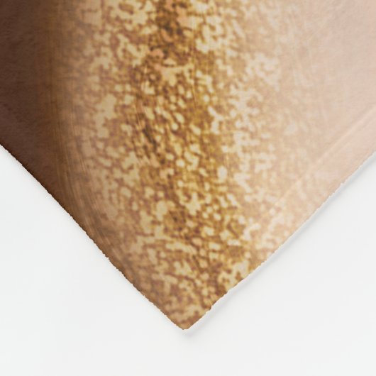 Braune Marmorstruktur: flüssig abstrakt Fleecedecke (Ecke)