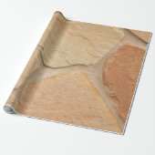 Braune Mauer Geschenkpapier (Ungerollt)