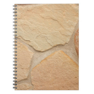 Braune Mauer Notizblock