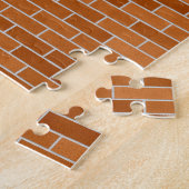 Braune Mauer Puzzle (Seite)
