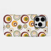 Braune MCM Jawbreakers iPhone Hülle (Rückseite (Horizontal))