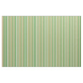 Braune, Minzcreme und waldgrüne Linien Stoff (Fat Quarter (45,7 x 55,9 cm))