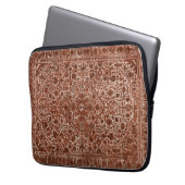 Braune Motive Laptopschutzhülle (Vorderseite Links)