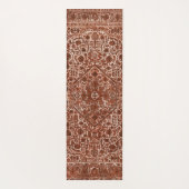 Braune Motive Yogamatte (Rückseite)