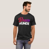 Braune Munde T-Shirt (Vorne ganz)