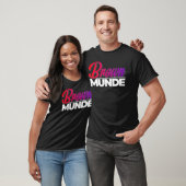Braune Munde T-Shirt (Unisex)