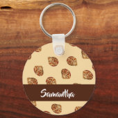 Braune Muscheln Schlüsselanhänger (Vorderseite)