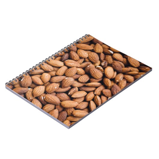 Braune Nüsse Notizblock (Linke Seite)