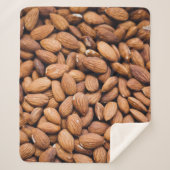 Braune Nüsse Sherpadecke (Vorderseite)