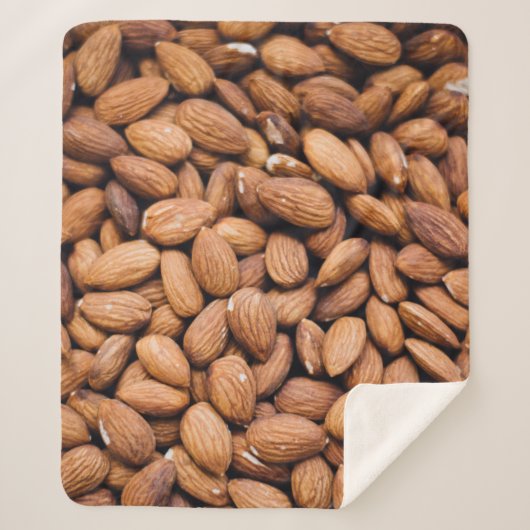 Braune Nüsse Sherpadecke (Vorderseite)