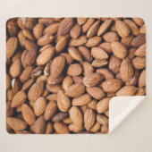 Braune Nüsse Sherpadecke (Vorderseite (Horizontal))