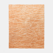 Braune Oberfläche Fleecedecke (Vorderseite)