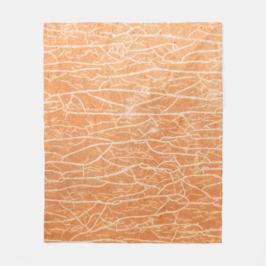 Braune Oberfläche Fleecedecke (Vorderseite)