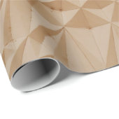 Braune Oberfläche Geschenkpapier (Rolleneckpunkt)