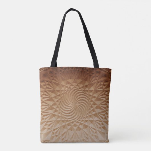 Braune Oberfläche Tasche (Rückseite)