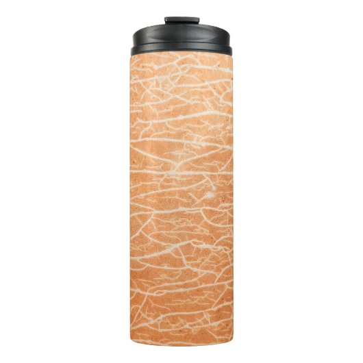 Braune Oberfläche Thermosbecher (Vorderseite)