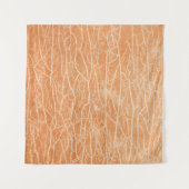 Braune Oberfläche Wandteppich (Vorderseite (Horizontal))