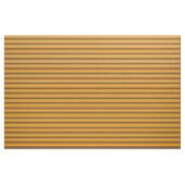 Braune, orange und helle blaue Linien Stoff (Yard (91,4 cm))