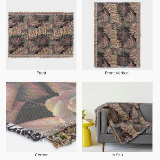 Braune, orangefarbene, kupferfarbene und goldene R Decke