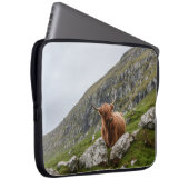 BRAUNE OX AM BERG LAPTOPSCHUTZHÜLLE (Vorne Rechts)