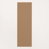 Braune Palmen Yoga Mat Yogamatte (Rückseite)