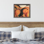 Braune Pferde Leinwanddruck (Insitu (Schlafzimmer))