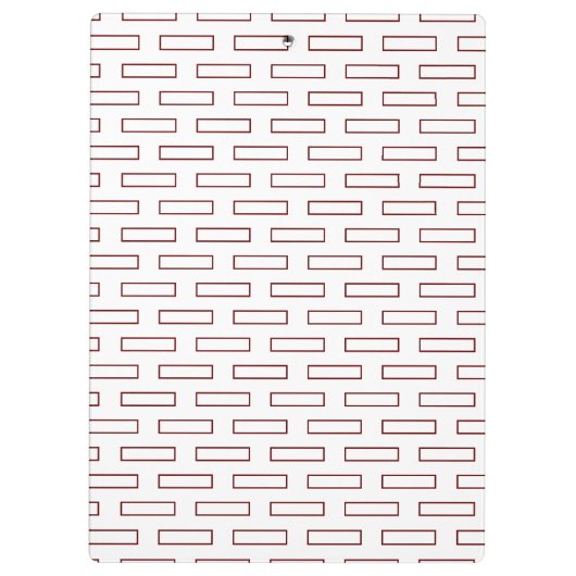 Braune Rechtecke Name Zwischenablage Klemmbrett (Rückseite)