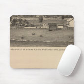 Braune Residenzen, Augusta Landkreis Mousepad (Mit Mouse)