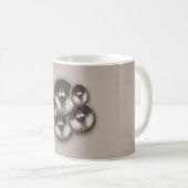 Braune Retro-Lautsprecher Kaffeetasse (VorderseiteRechts)