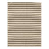 Braune Schattenstreifen Tischdecke (Vorderseite)