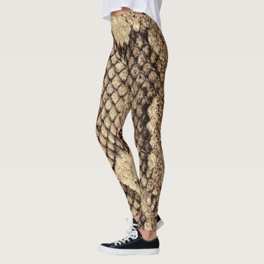 Braune Schlange Leggings (Links)