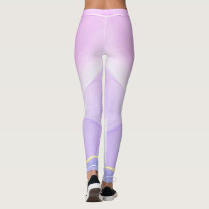 Braune schottische Tartan-Karo-Leggings mit indivi Leggings