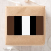 Braune, schwarz-weiße Streifen (Insitu)