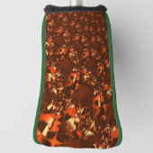 Braune Shiny-Koralle und ähnlich wie Relief Golf Headcover (Rotieren 90)