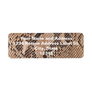 Braune Snakeskin