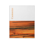 Braune Stallbretter Thunder_Cove Notizblock (Rotiert)