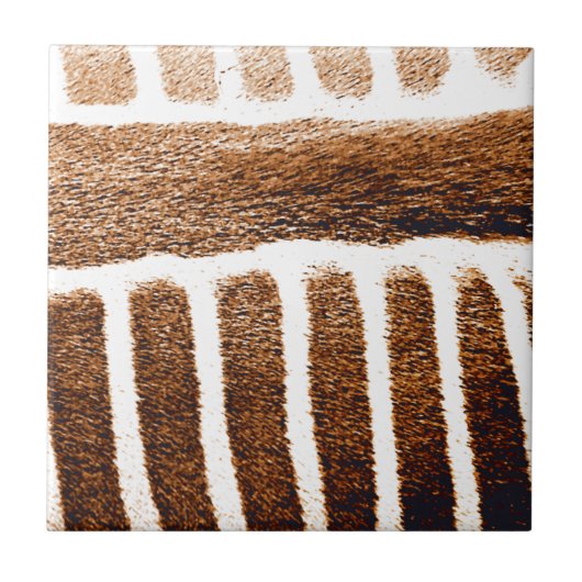 Braune Streifen_ Fliese (Vorderseite)