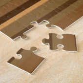 Braune Streifen Puzzle (Seite)