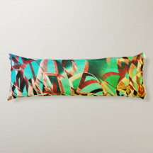 Braune Streifen über grünem oder aquamarinem Hinte