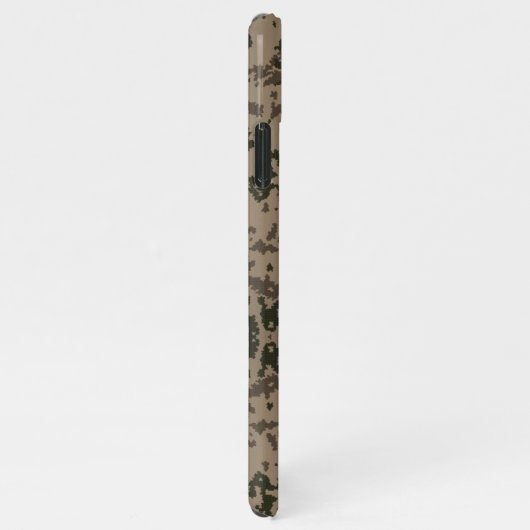 Braune Tarnhülle iPhone Hülle (Rechte Seite)