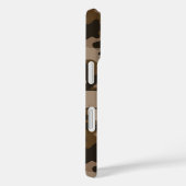 Braune Tarnung Personalisiert Case-Mate iPhone Hülle (Rückseite / Rechts)